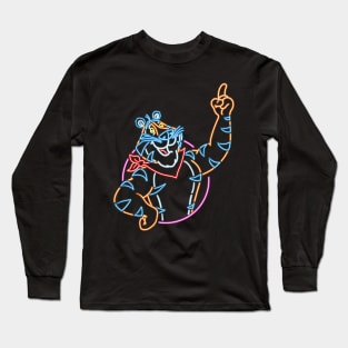 tony the tiger neon Long Sleeve T-Shirt